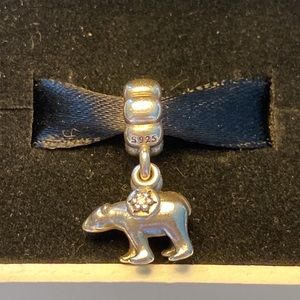 Retired Pandora Polar Bear Charm Sterling Silver .925